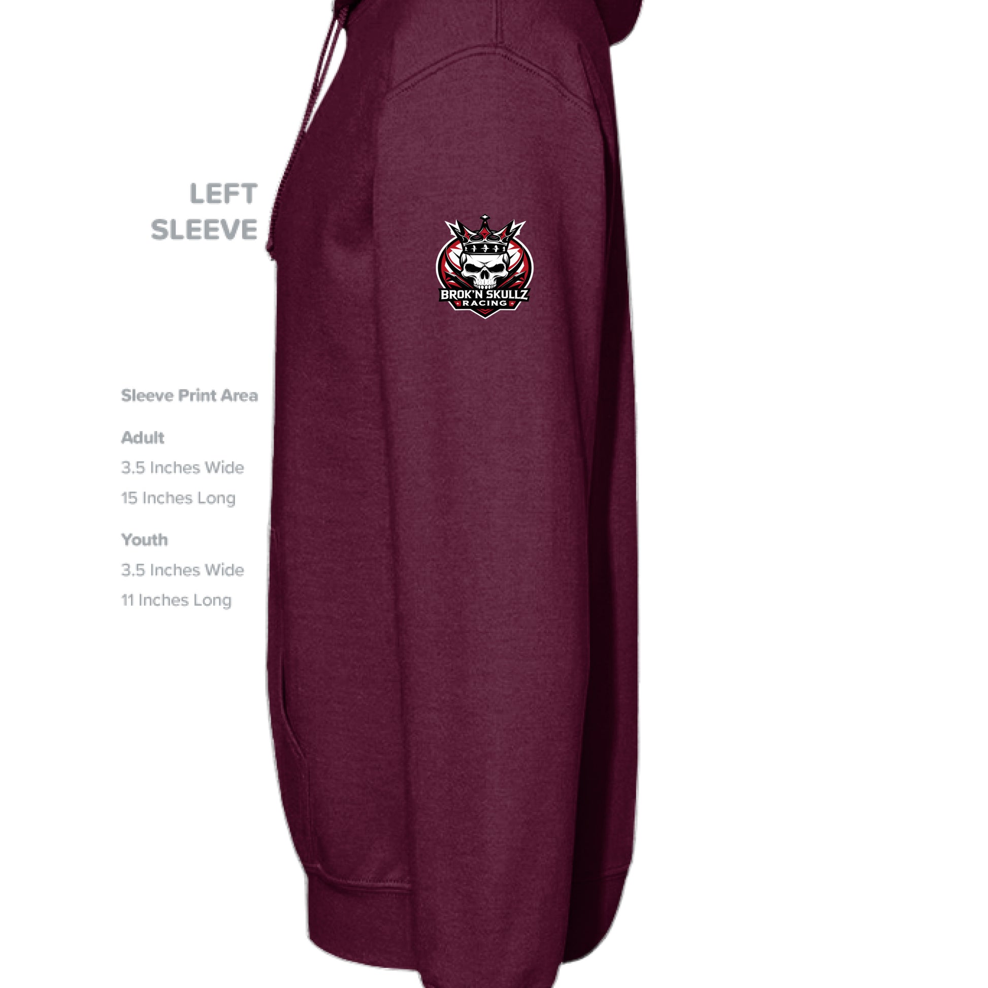MAROON - SLEEVE_LEFT