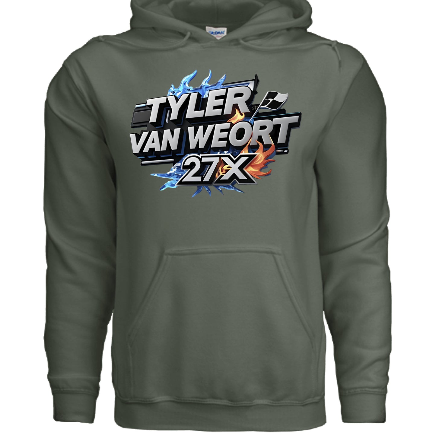 MILITARY GREEN - FRONT