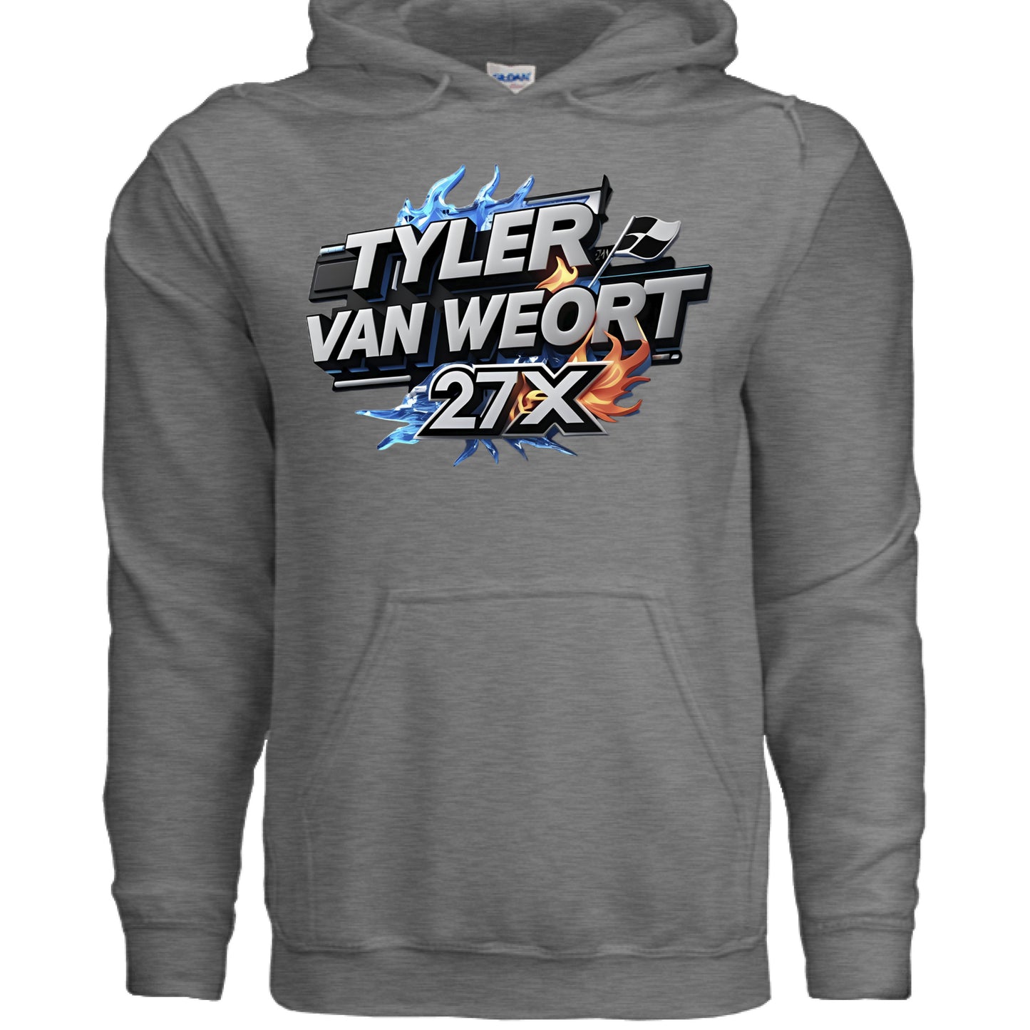 GRAPHITE HEATHER - FRONT