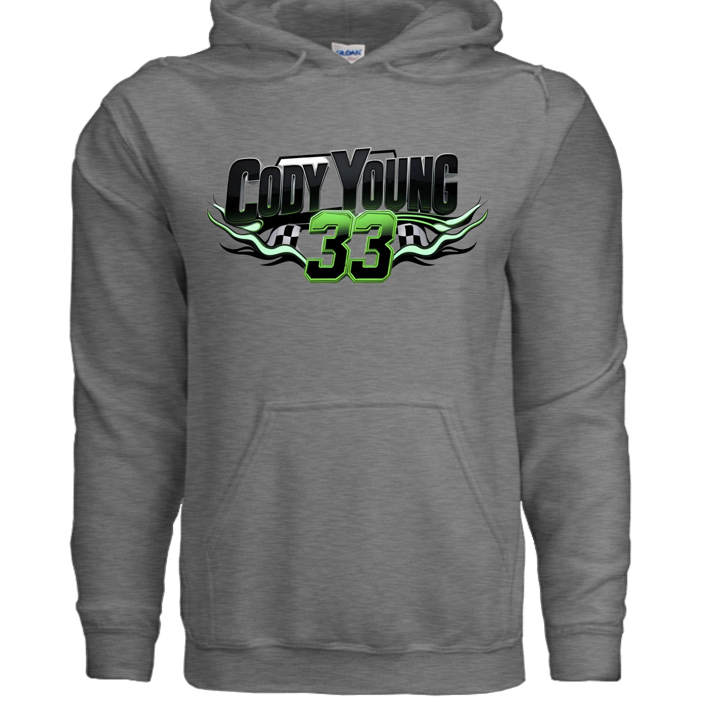 GRAPHITE HEATHER - FRONT