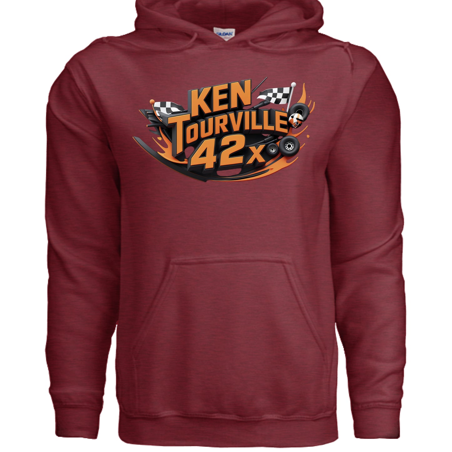 ANTIQUE CHERRY RED - FRONT