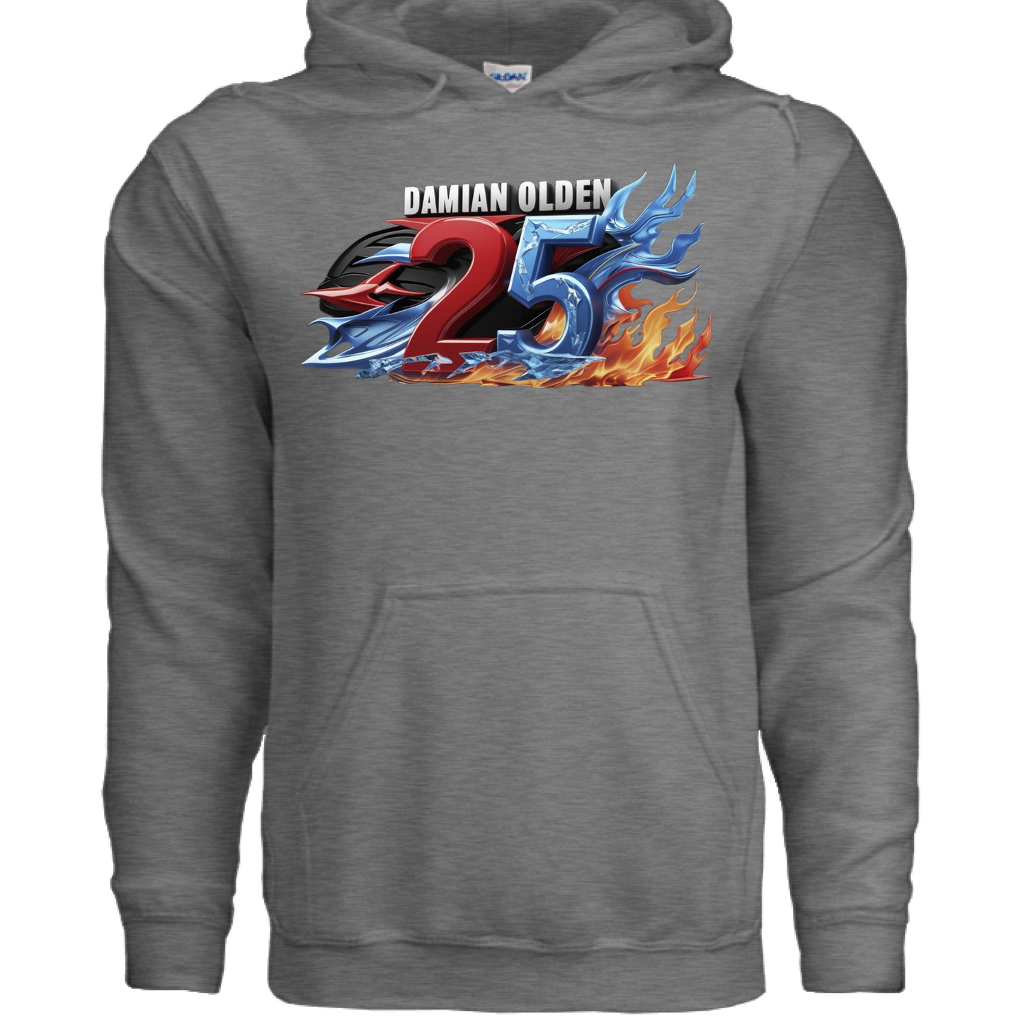 GRAPHITE HEATHER - FRONT