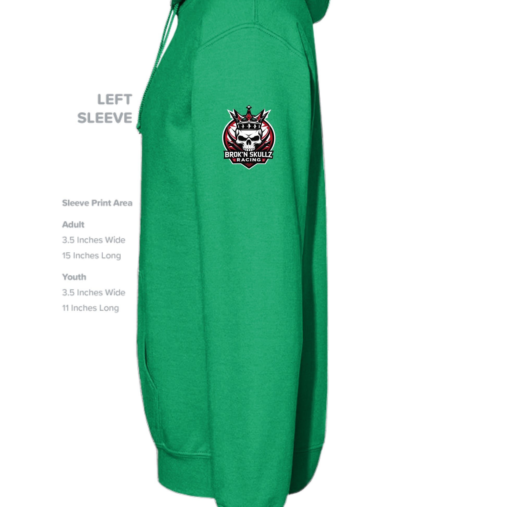 IRISH GREEN - SLEEVE_LEFT