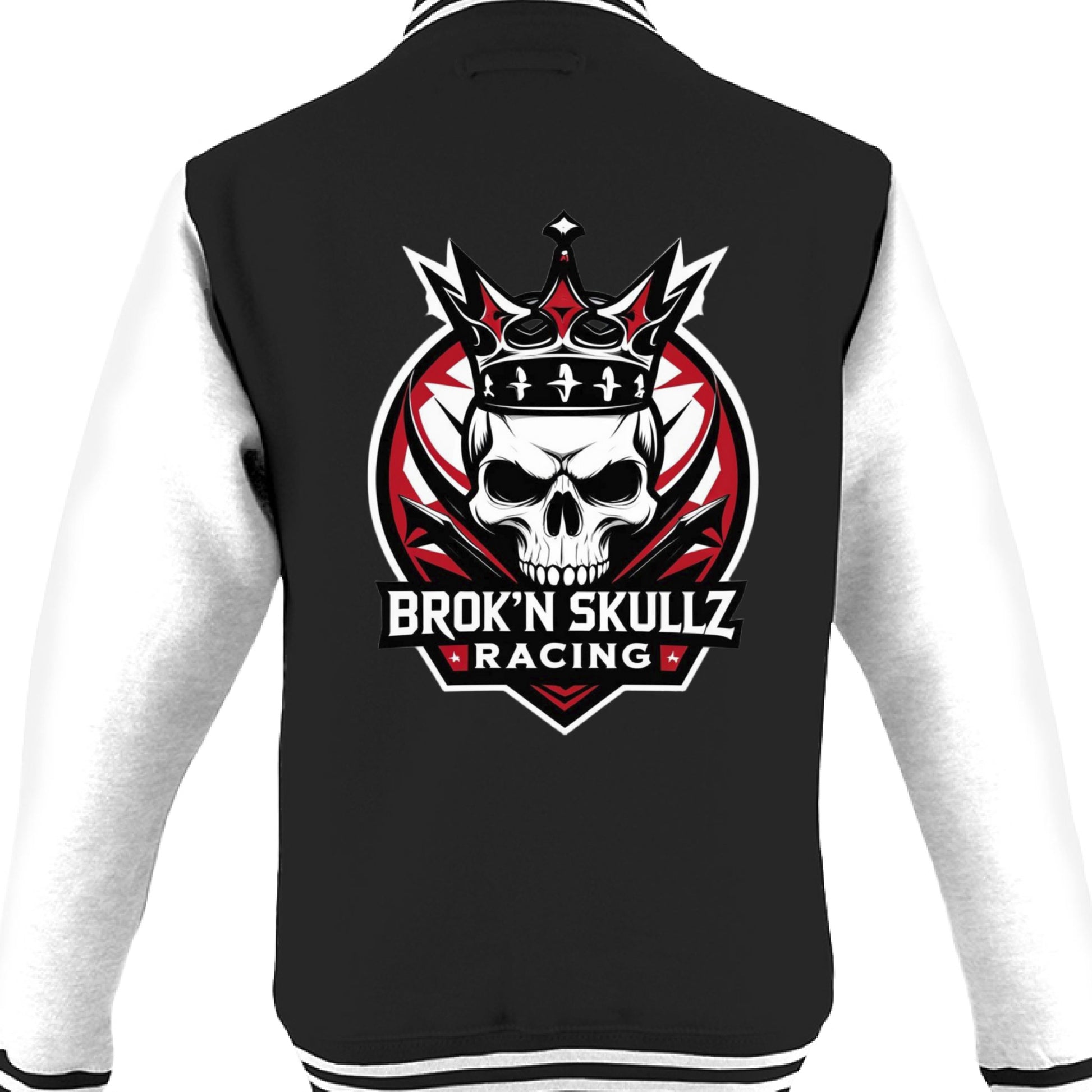 JET BLACK/ WHITE - BACK