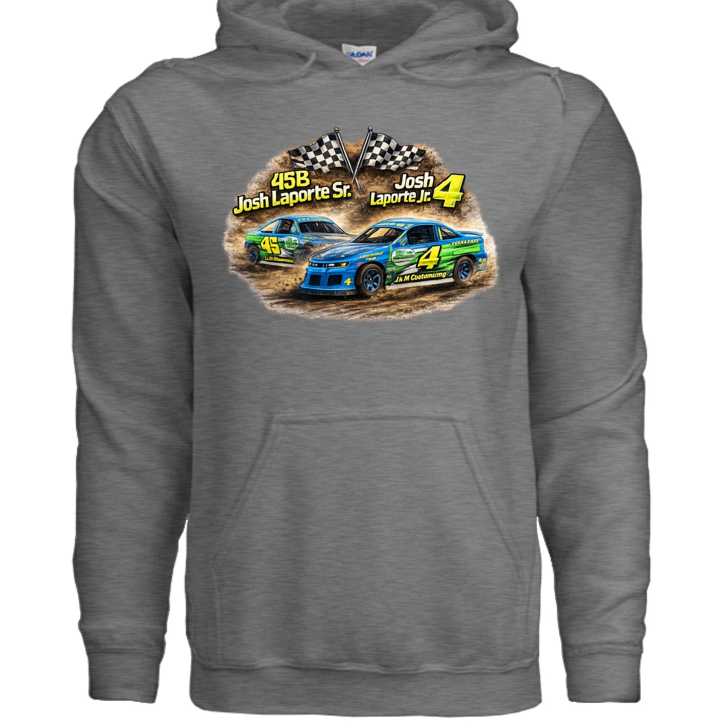GRAPHITE HEATHER - FRONT