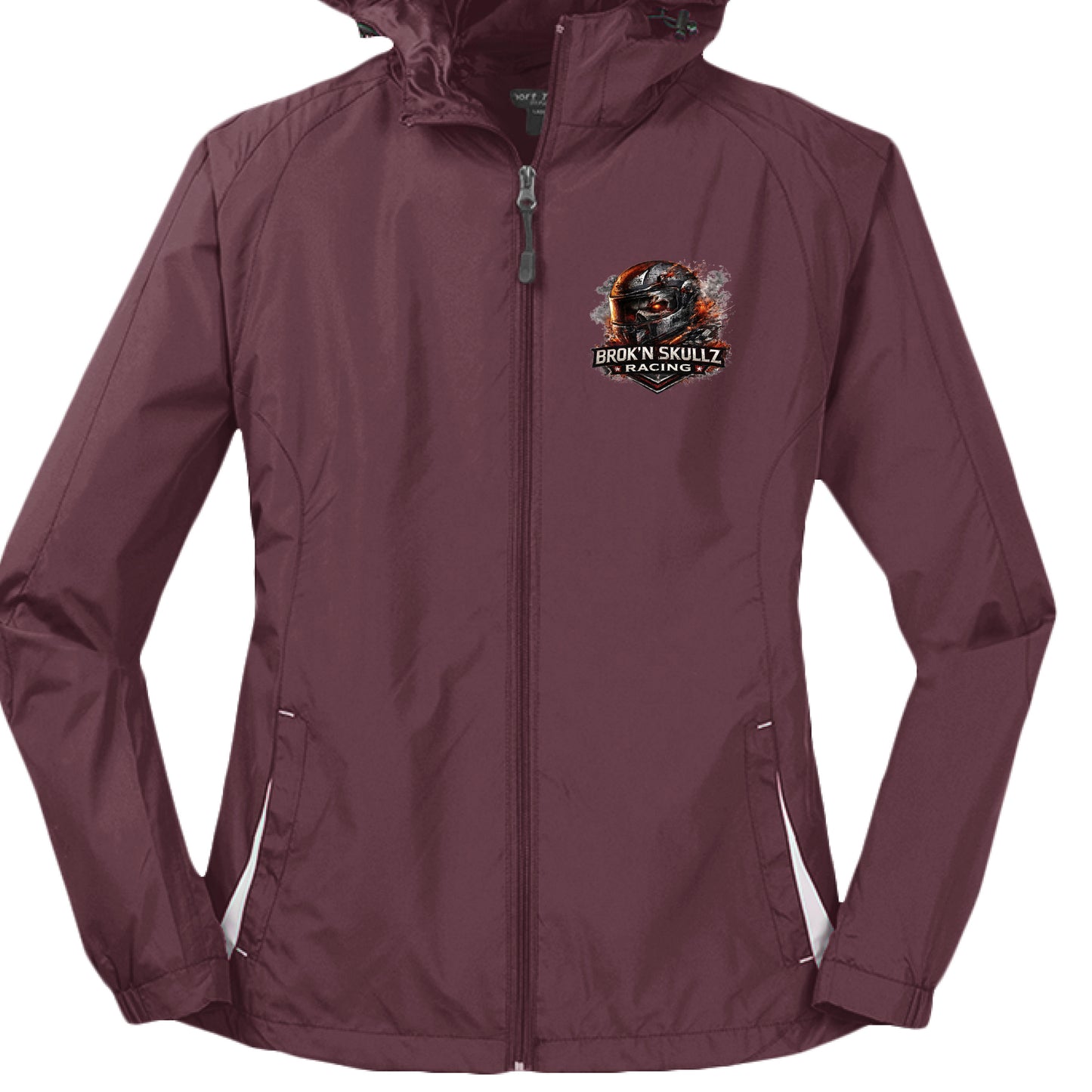 Maroon/ White - FRONT