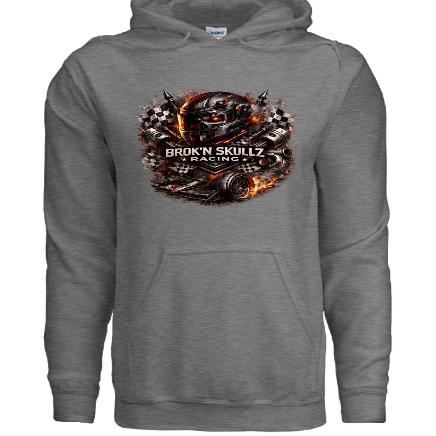 GRAPHITE HEATHER - FRONT