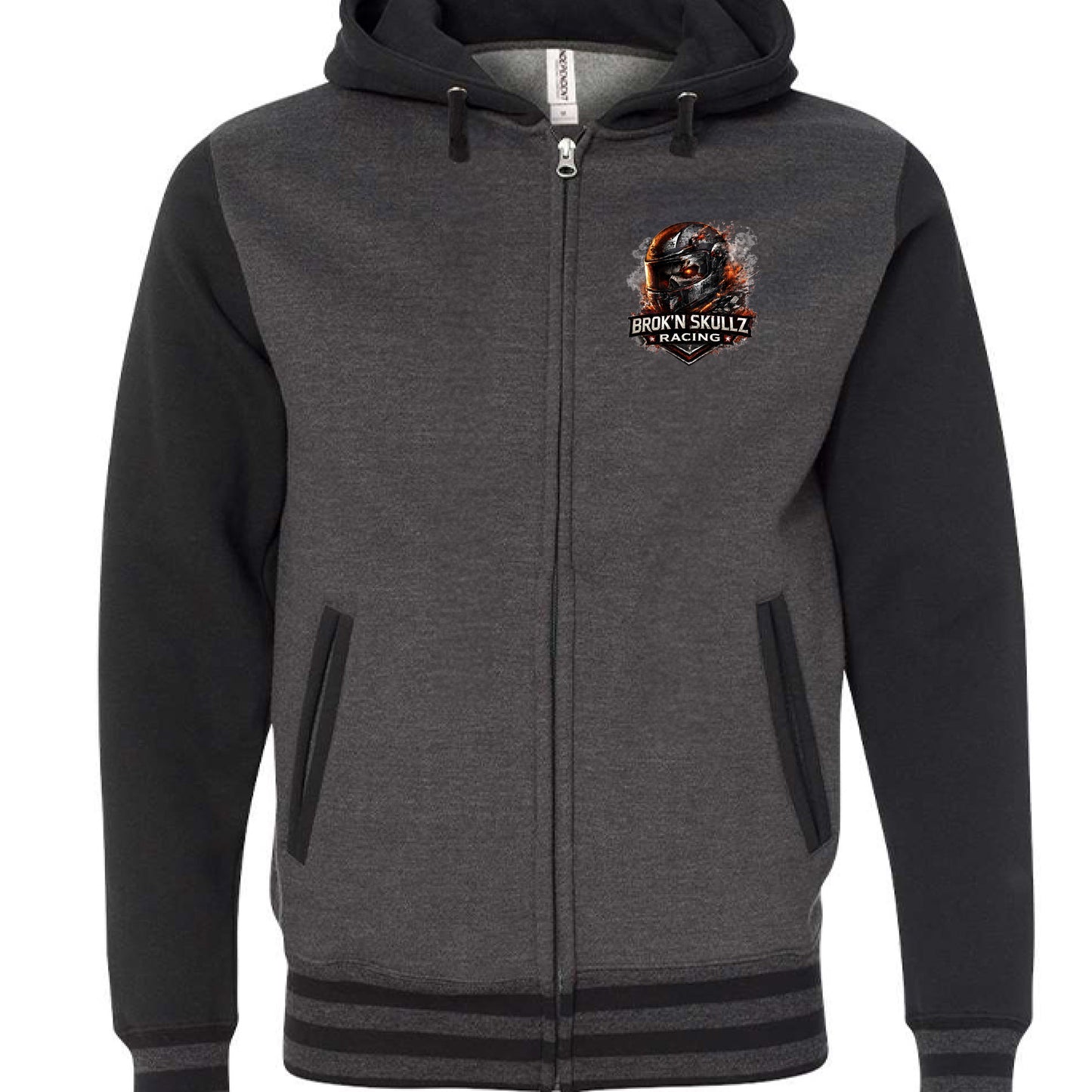 Charcoal Heather/ Black - FRONT