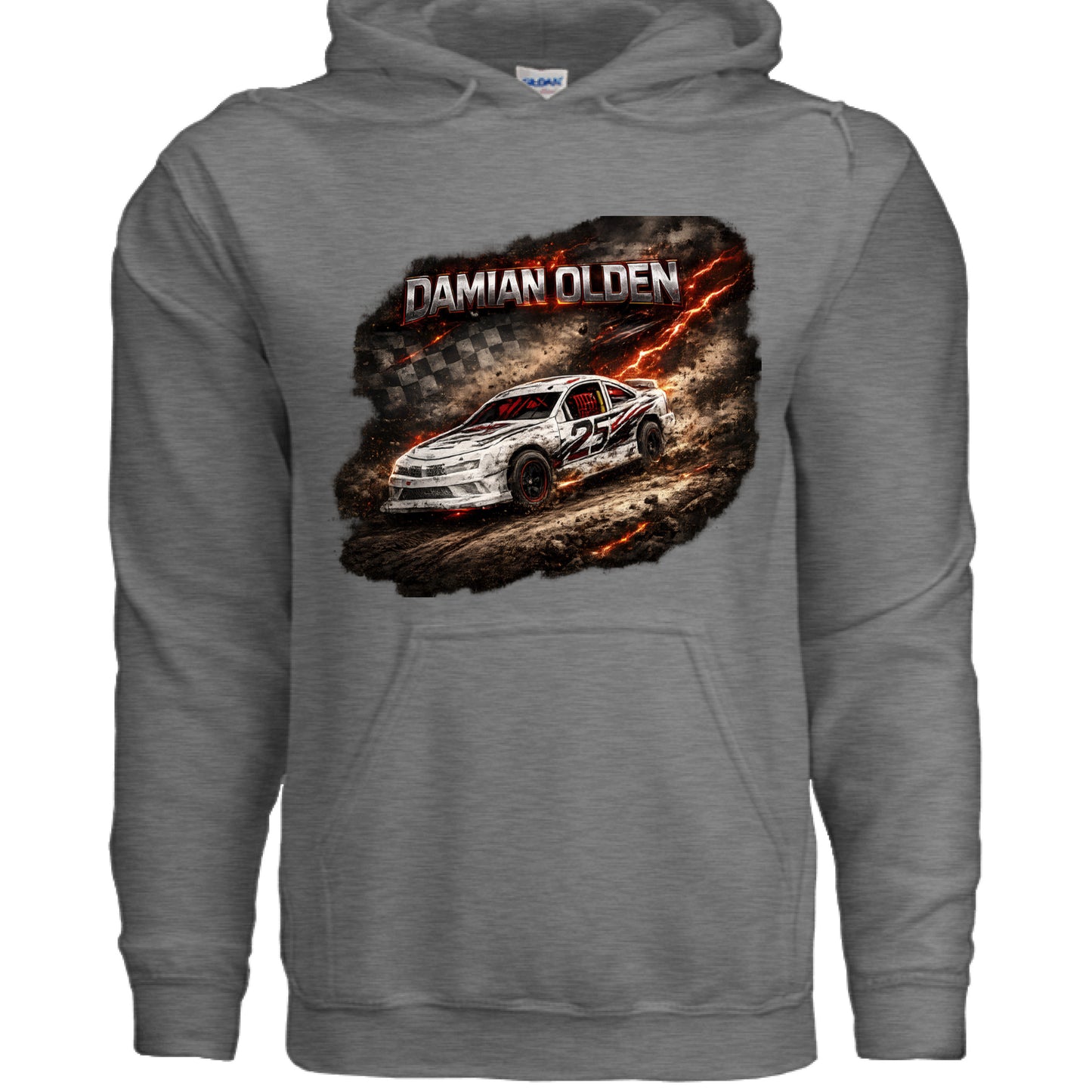 GRAPHITE HEATHER - FRONT