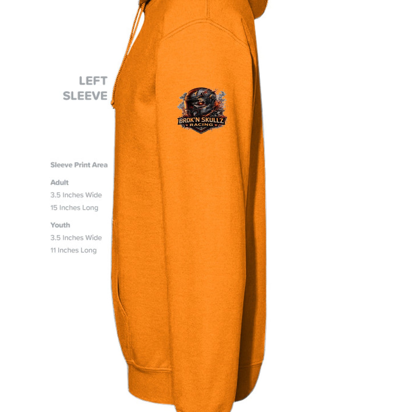 SAFETY ORANGE - SLEEVE_LEFT
