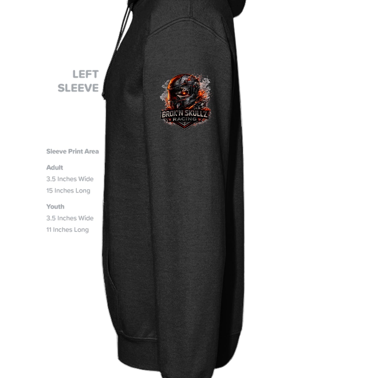 BLACK - G185 - SLEEVE_LEFT