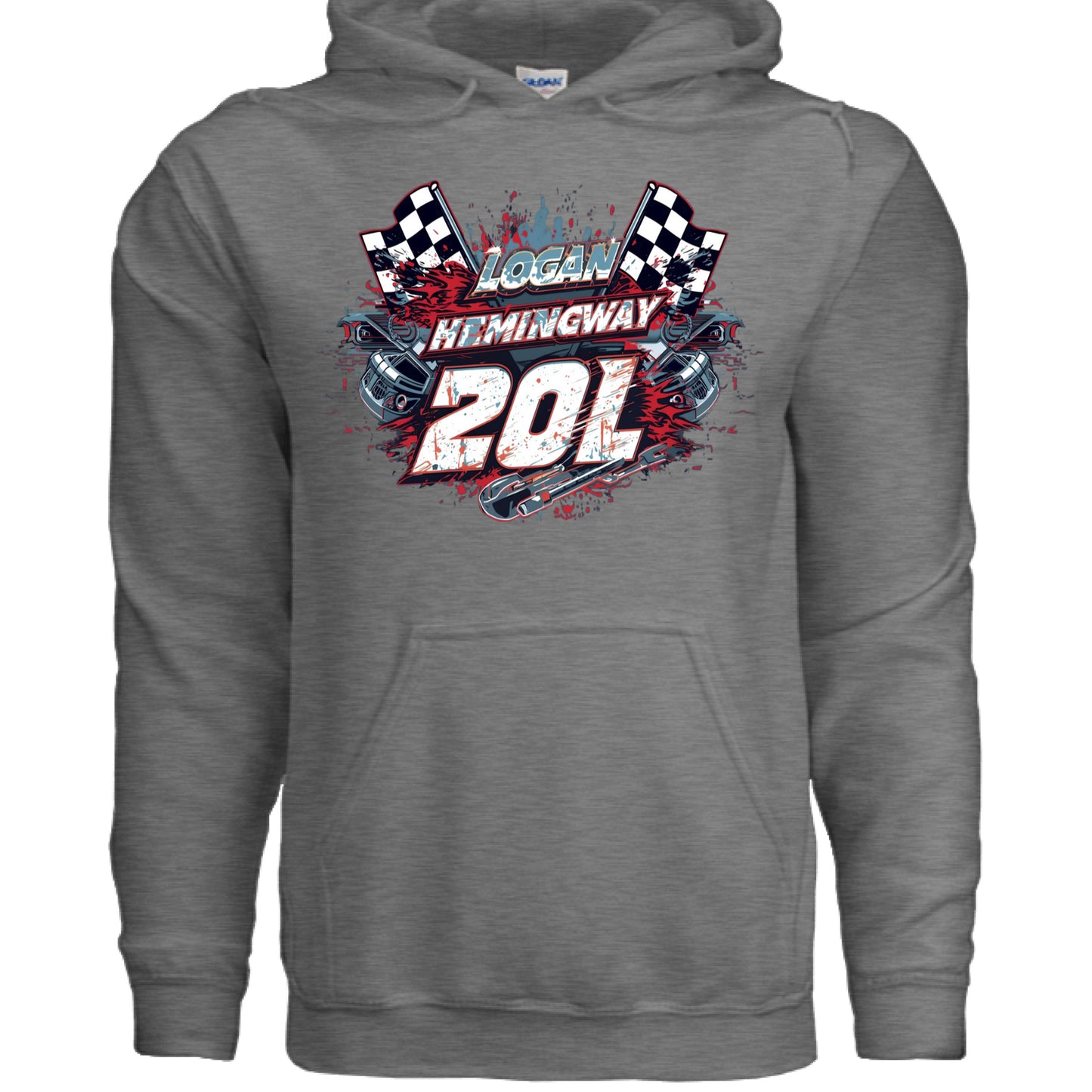 GRAPHITE HEATHER - FRONT