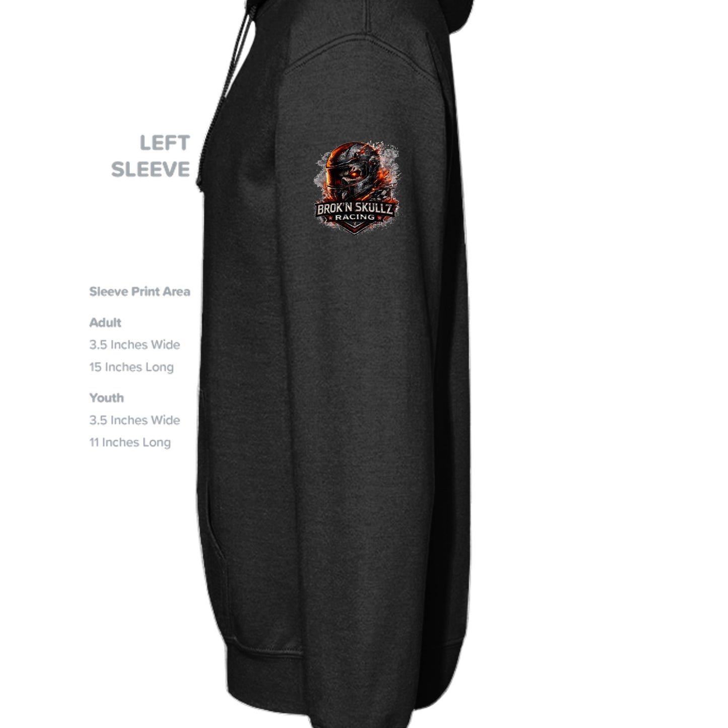 BLACK - G185 - SLEEVE_LEFT