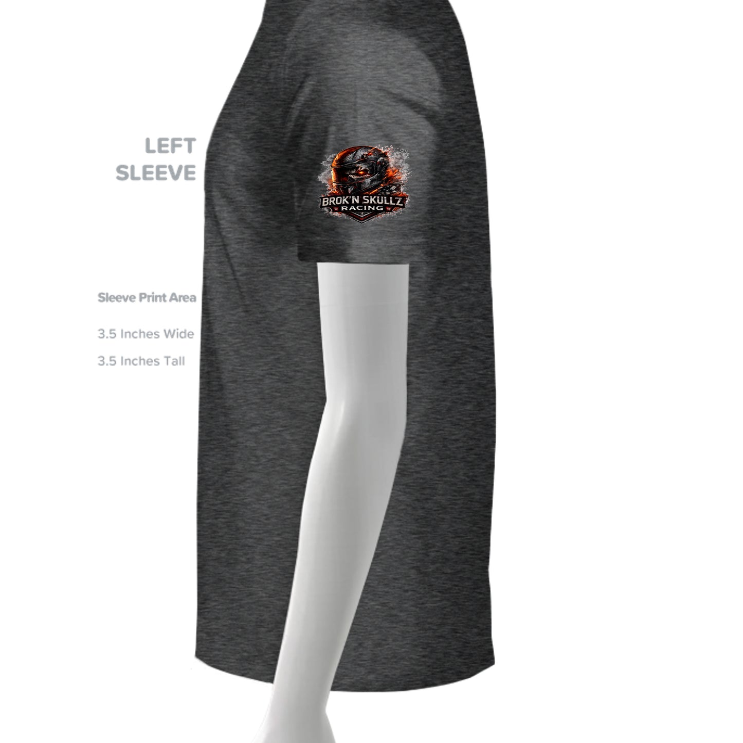 DARK HEATHER - G500 - SLEEVE_LEFT