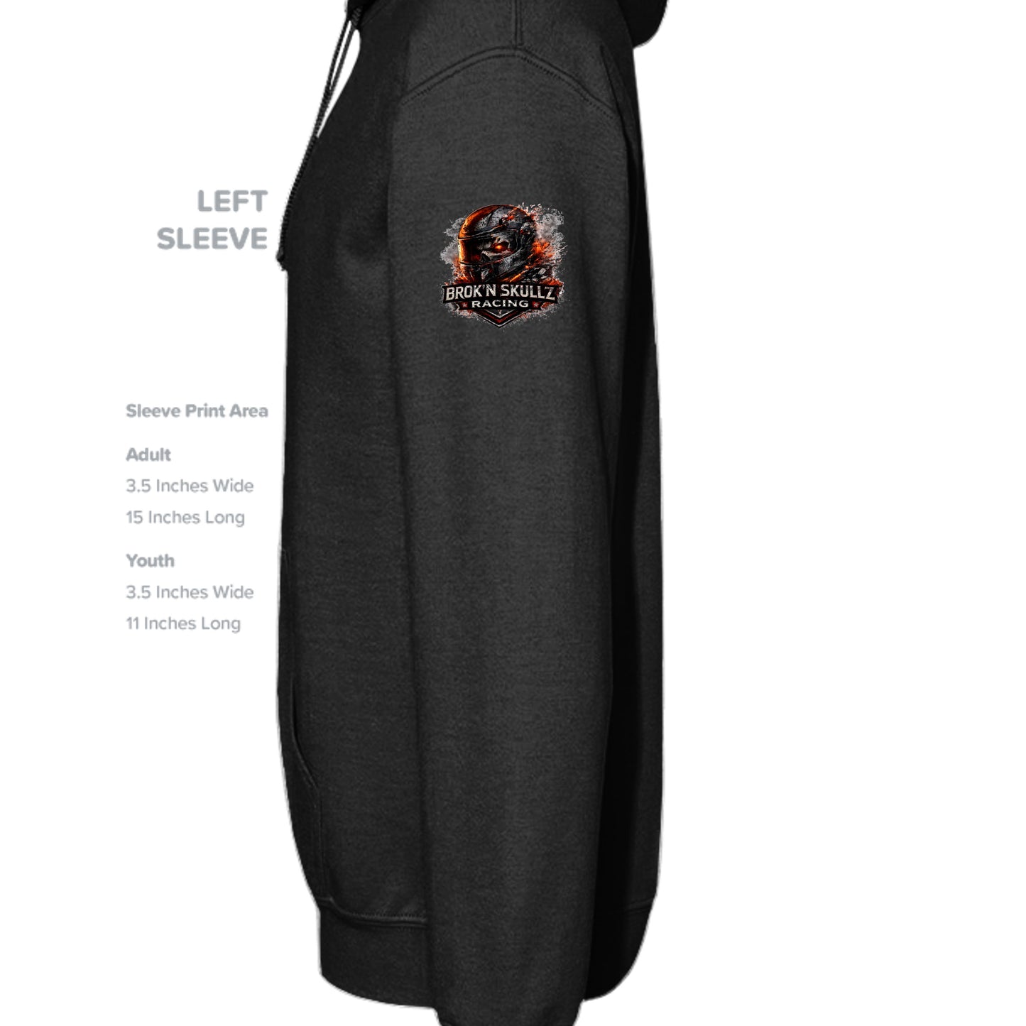 BLACK - G185 - SLEEVE_LEFT