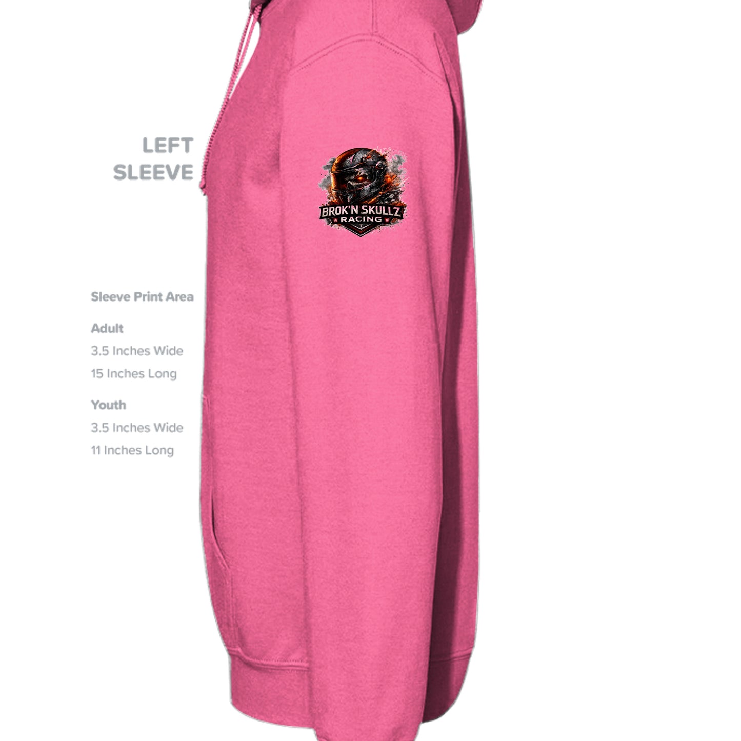 SAFETY PINK - G185 - SLEEVE_LEFT
