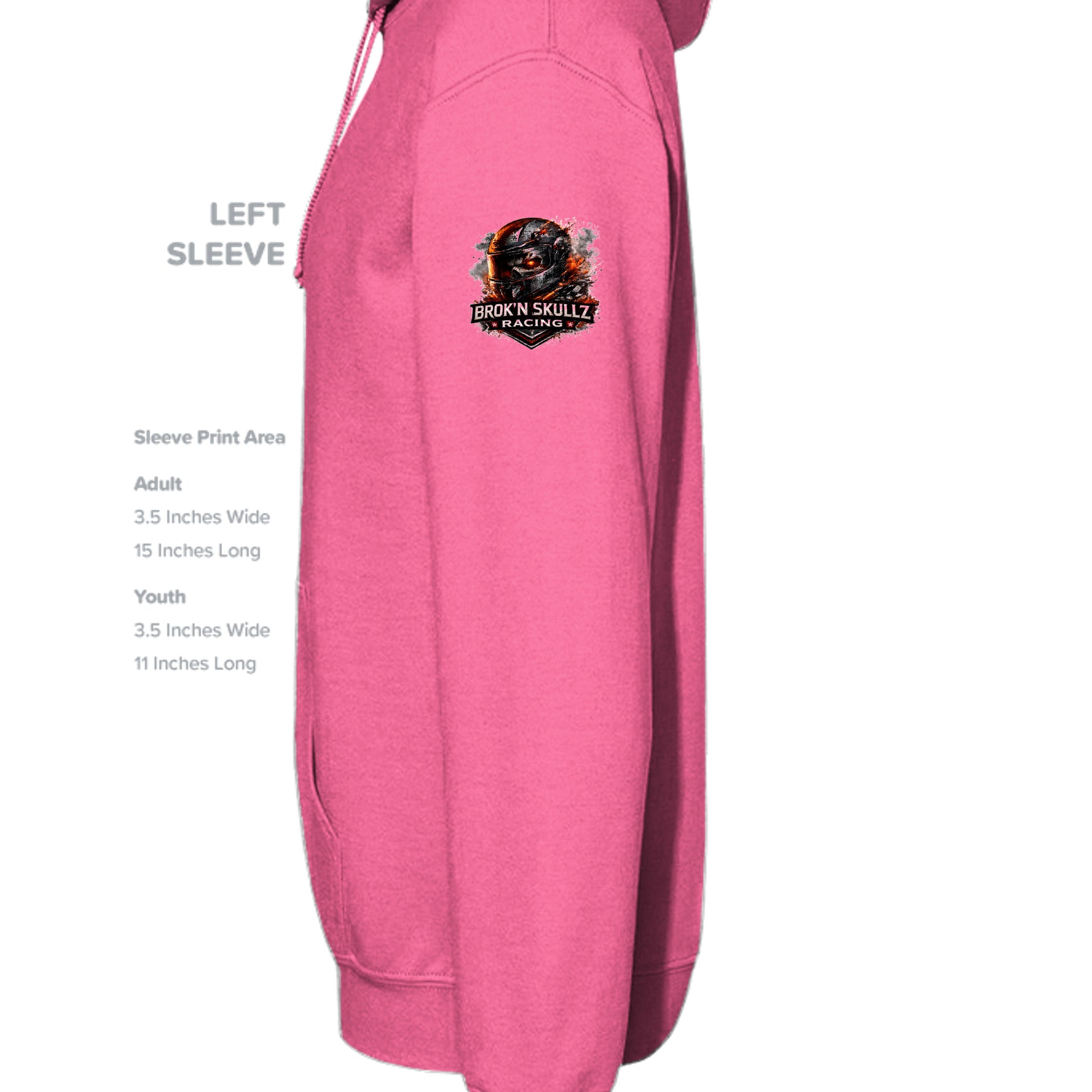 SAFETY PINK - G185 - SLEEVE_LEFT