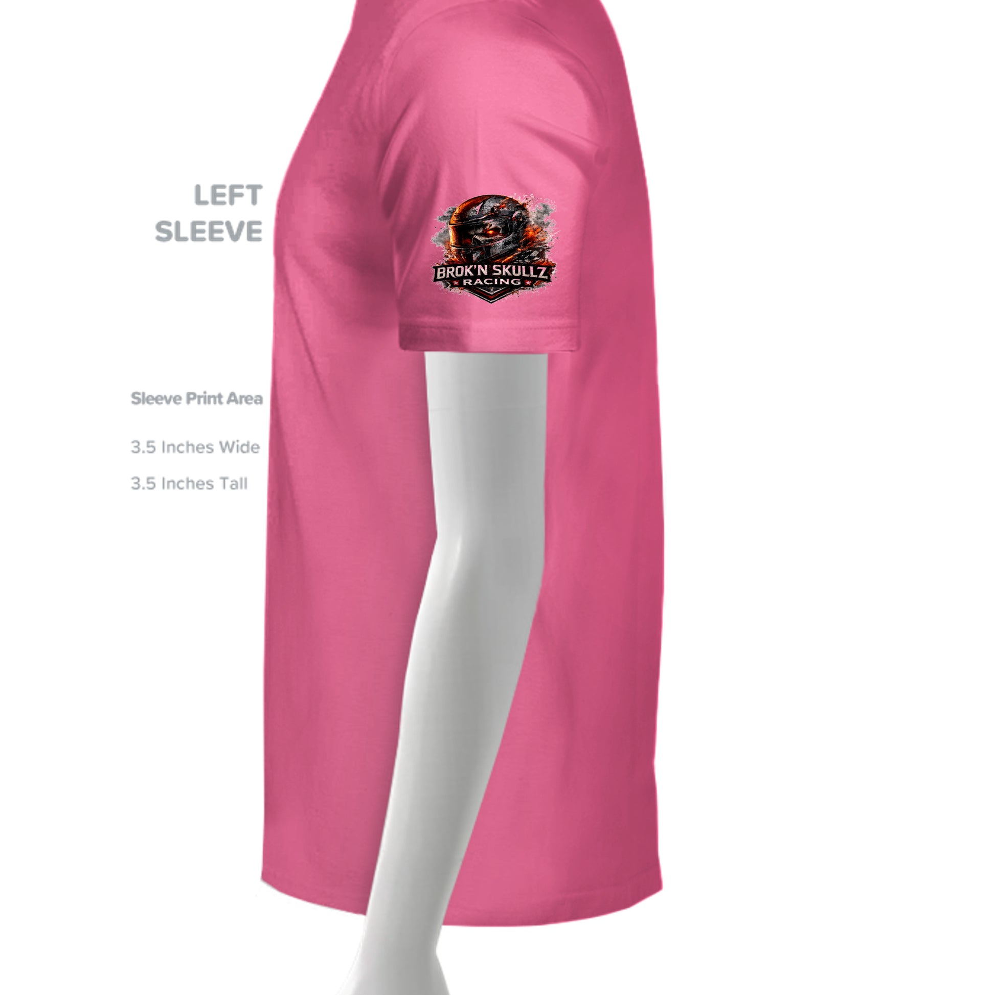 SAFETY PINK - G500 - SLEEVE_LEFT