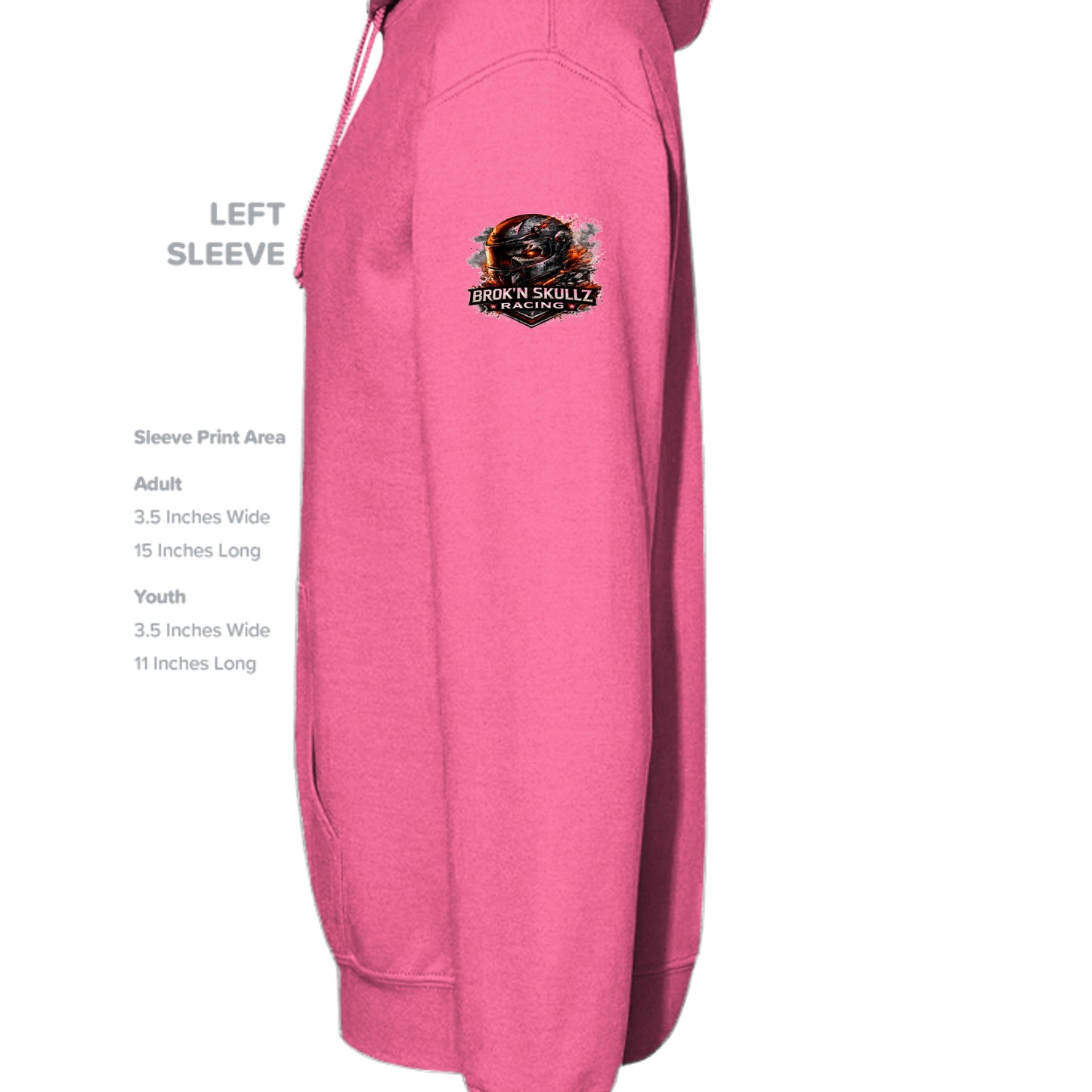 SAFETY PINK - G185 - SLEEVE_LEFT