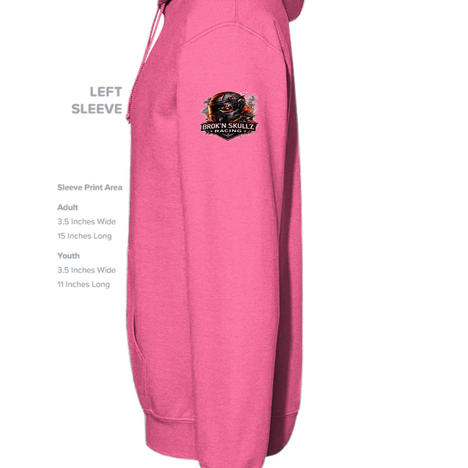 SAFETY PINK - G185 - SLEEVE_LEFT