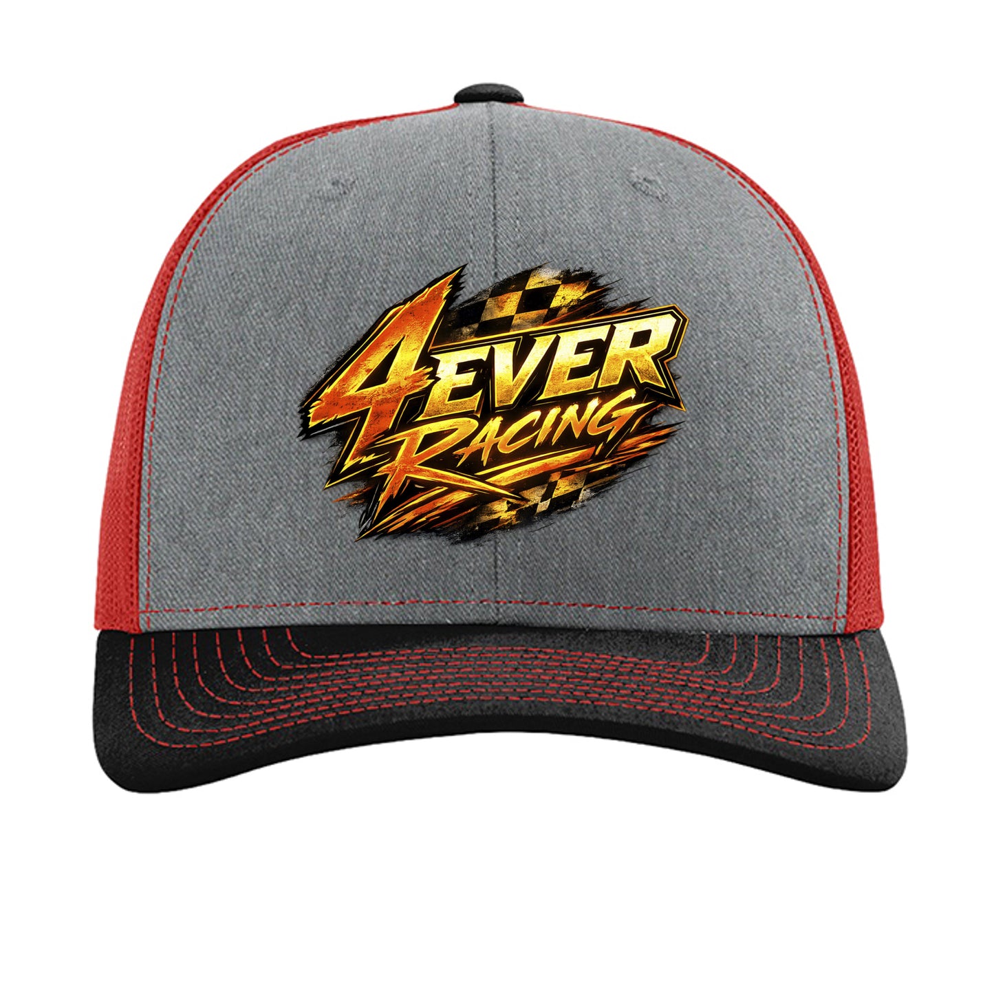 Heather Grey/ Red/ Black - 112 - FRONT