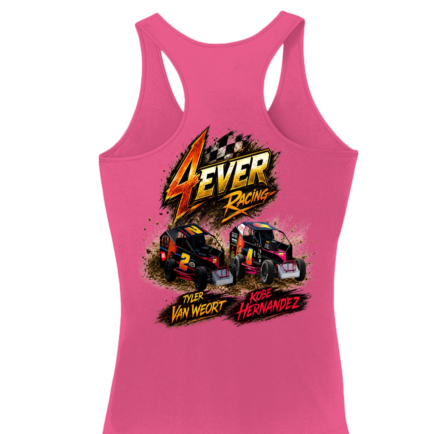 Neon Pink - LST356 - BACK